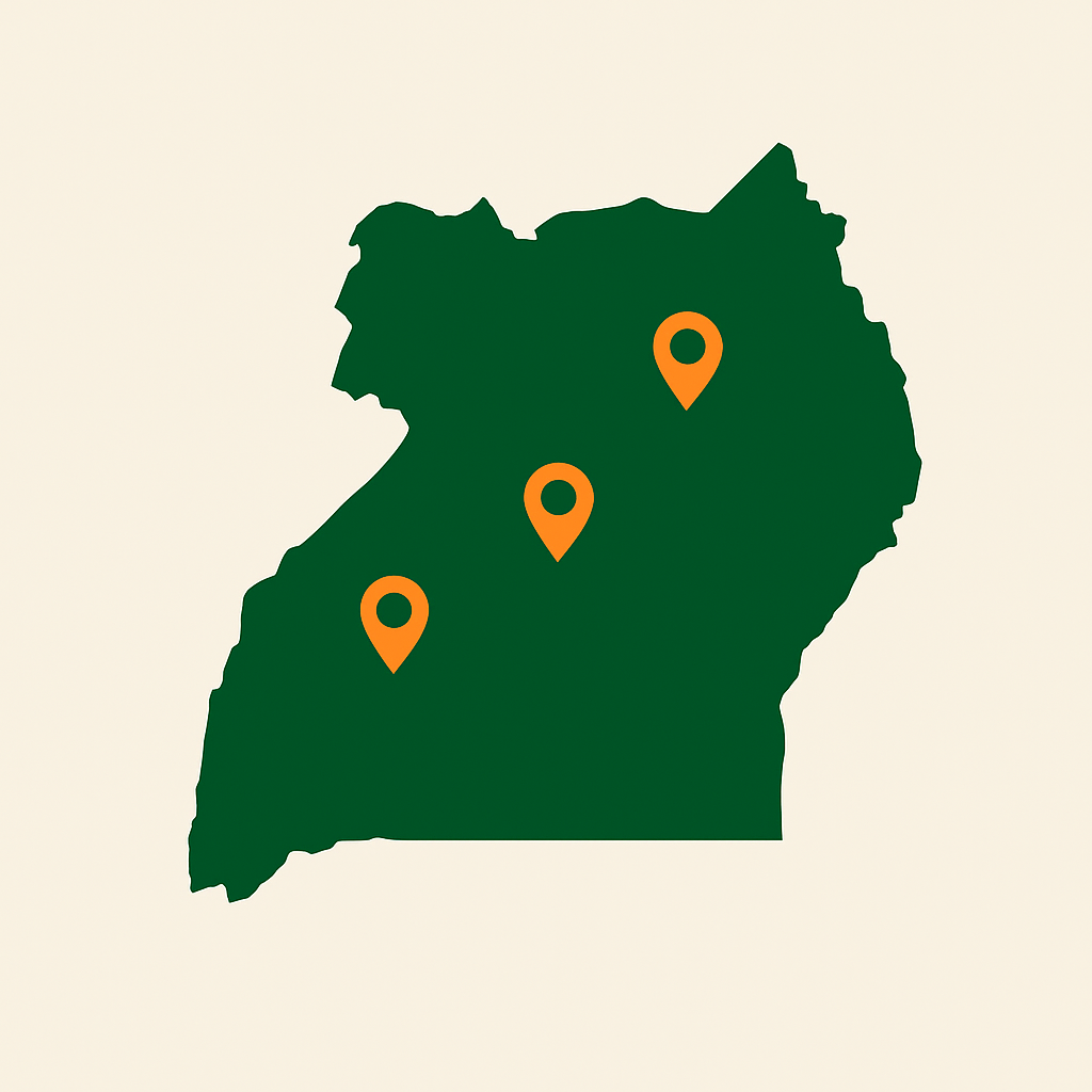 Uganda Map